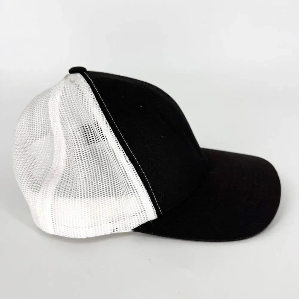 Made For More Trucker Hat Black‎ White One Size