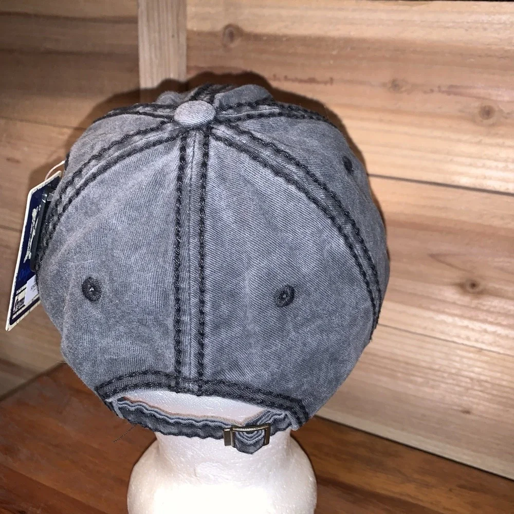 KB Ethos Dog Mom Cap HAT Woman's Black Faded NWT One Size‎ 100% Cotton