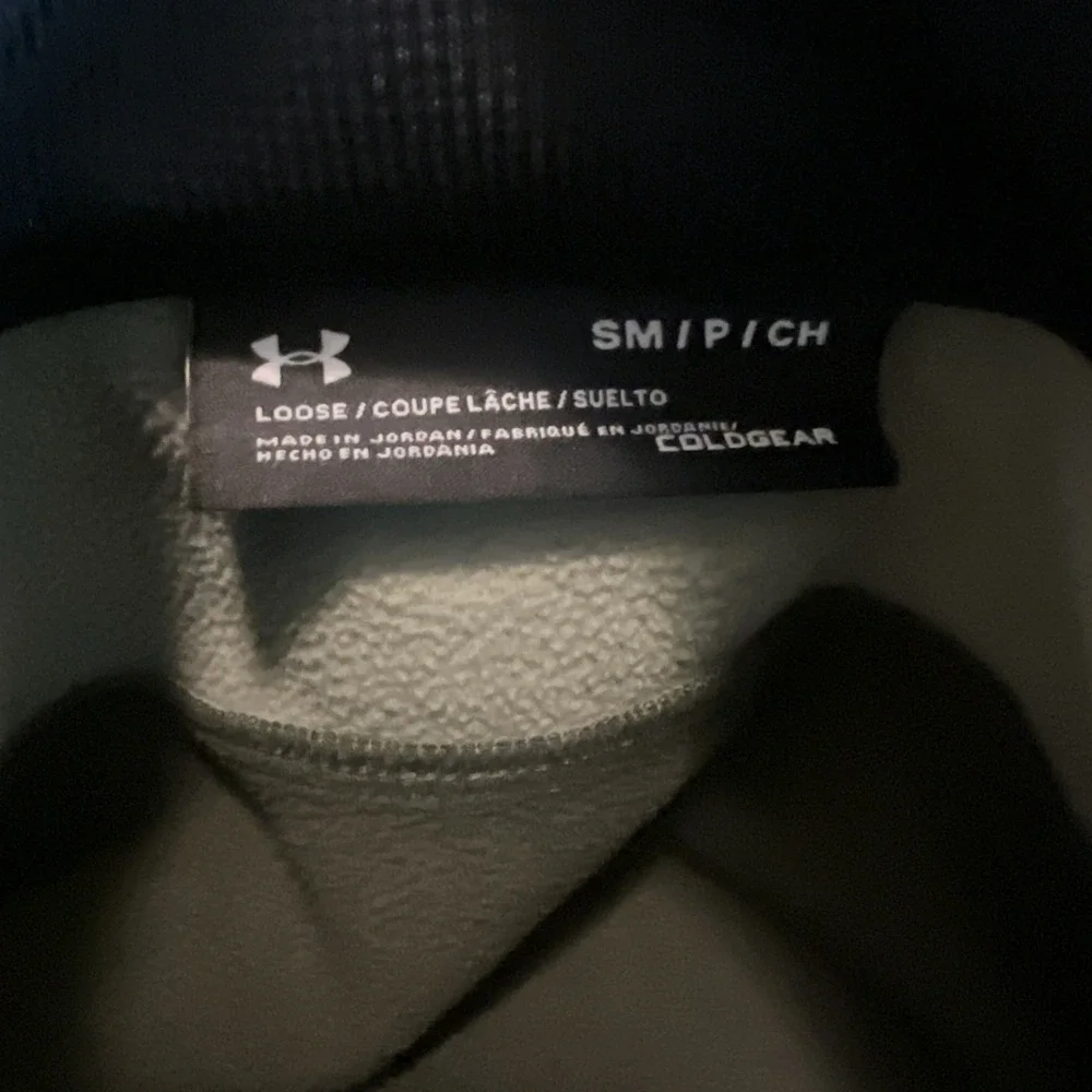 Under Armour Fleece Quarter Zipper‎ ColdGear Sweater Green Pullover