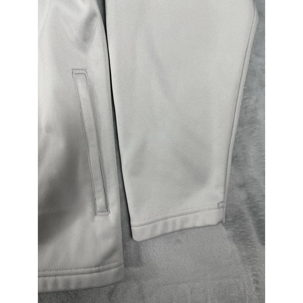 Under Armour Sweater Mens XL Grey 1/4 Zip Fleece Lined Pullover Logo‎