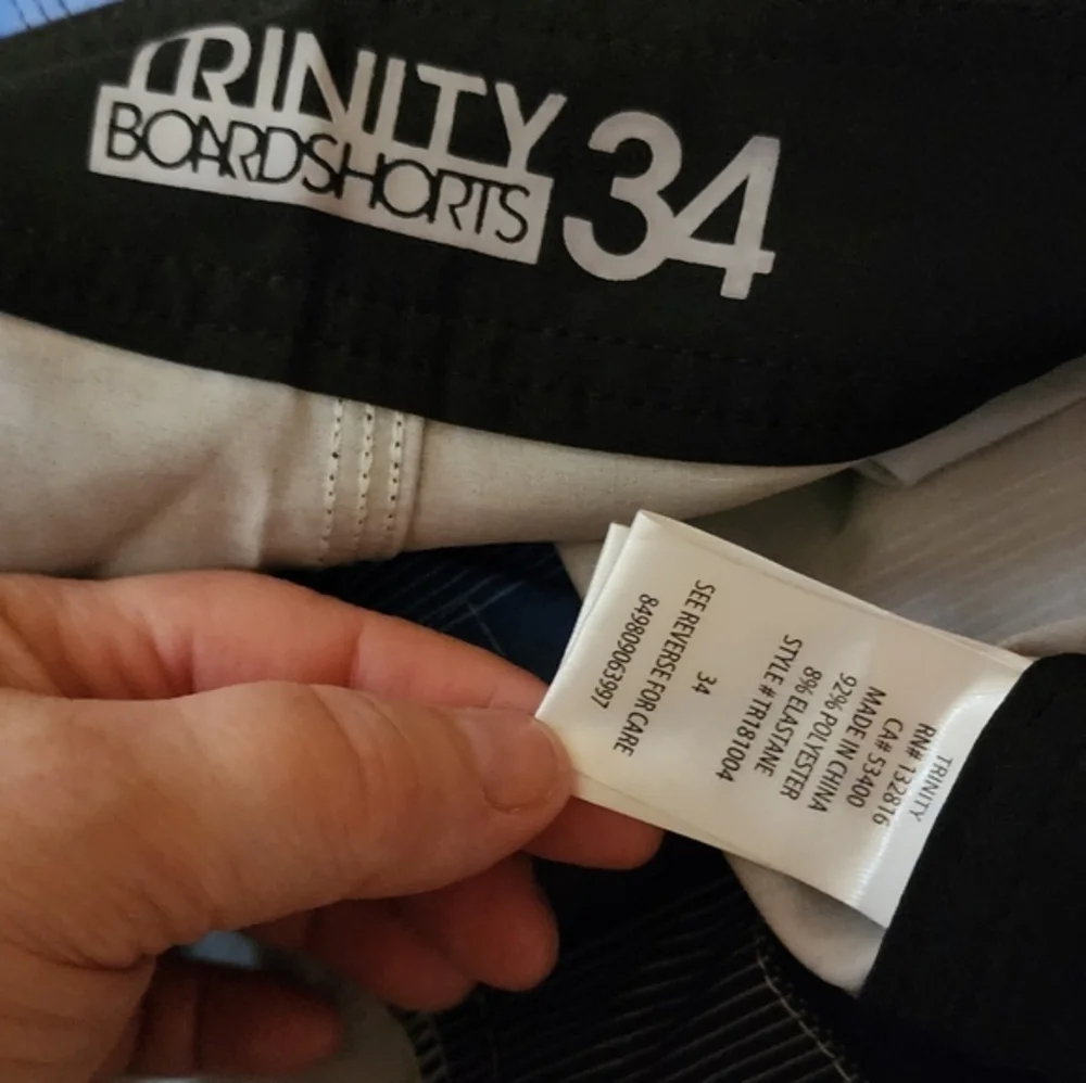 Trinity blue white