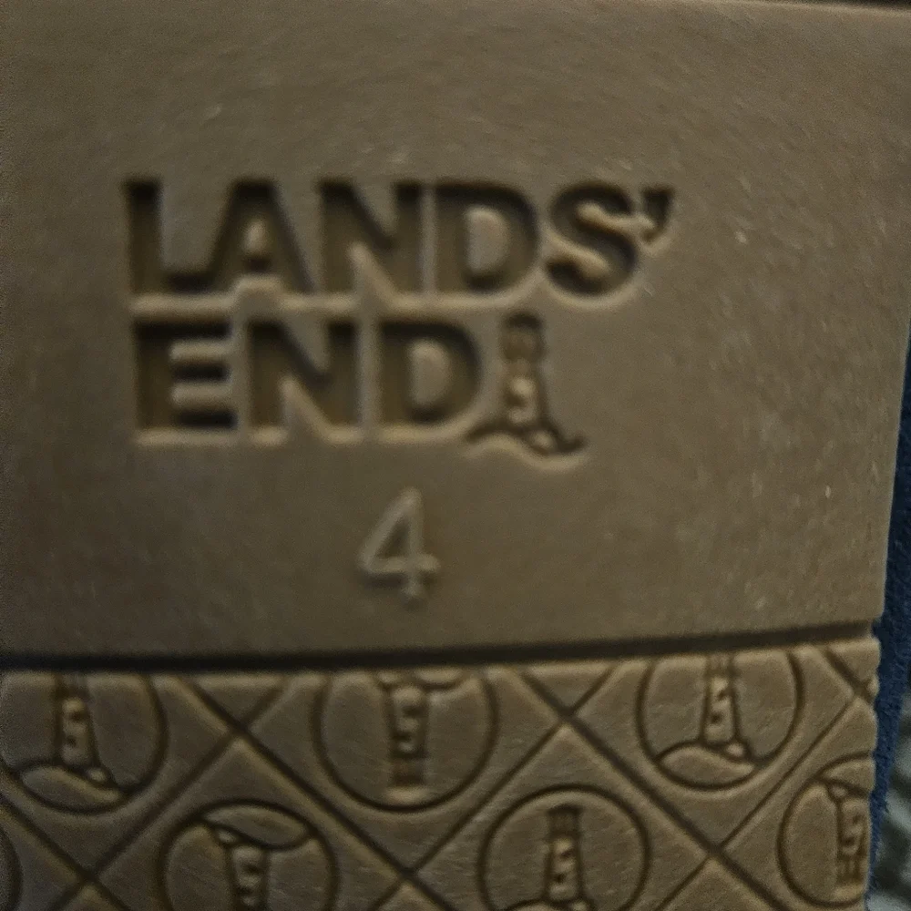 Lands End cozy navy