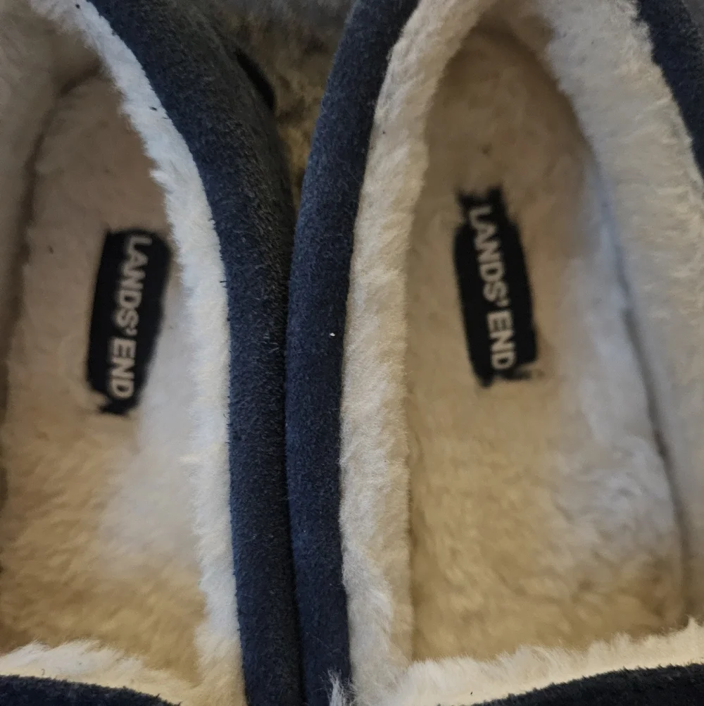 Lands End cozy navy