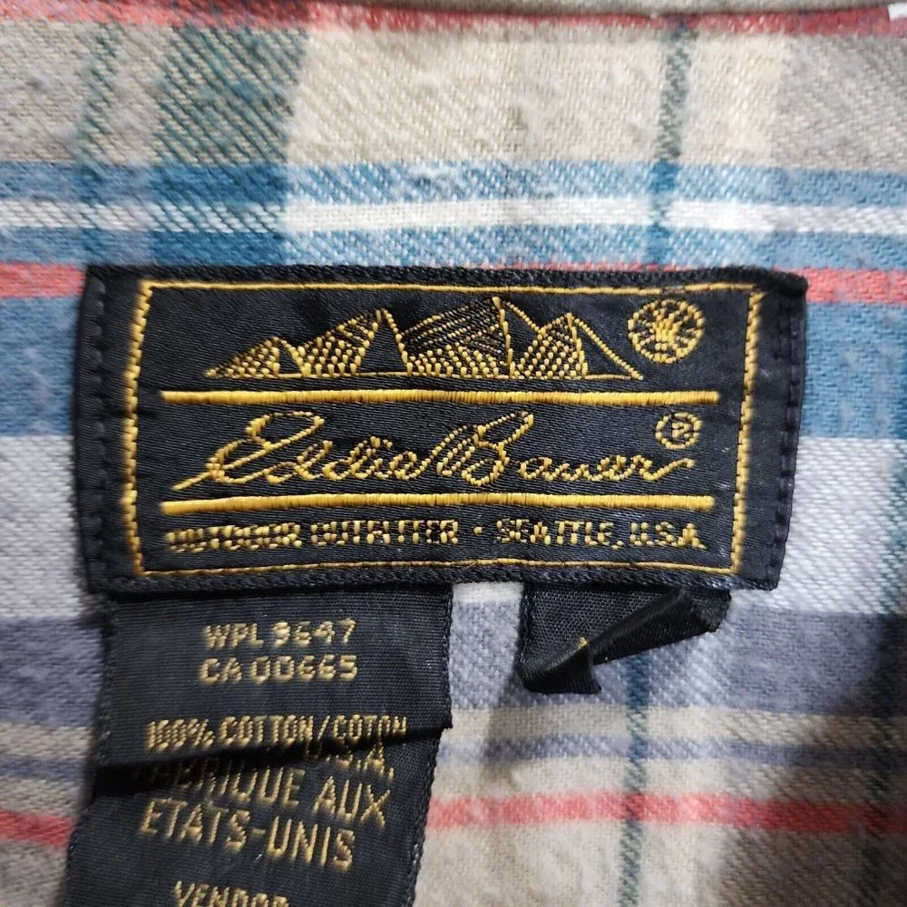 Eddie Bauer plaid shacket