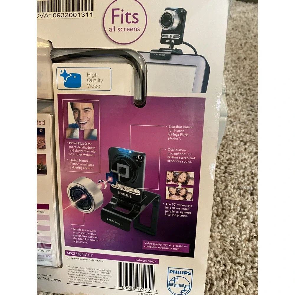 Philips spc1330nc webcam