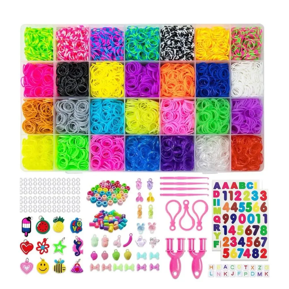 11,860+‎ Rubber Bands Refill Set: Bracelet Making Kit for Kids, Loom Bands, ..