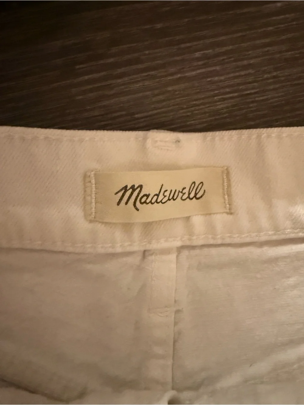 Madewell shorts rivets