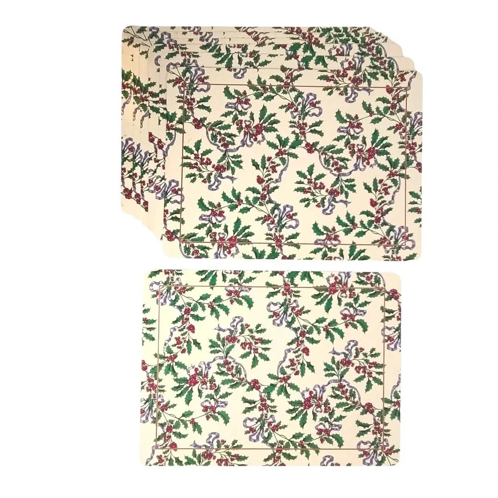 Caspari vintage holly