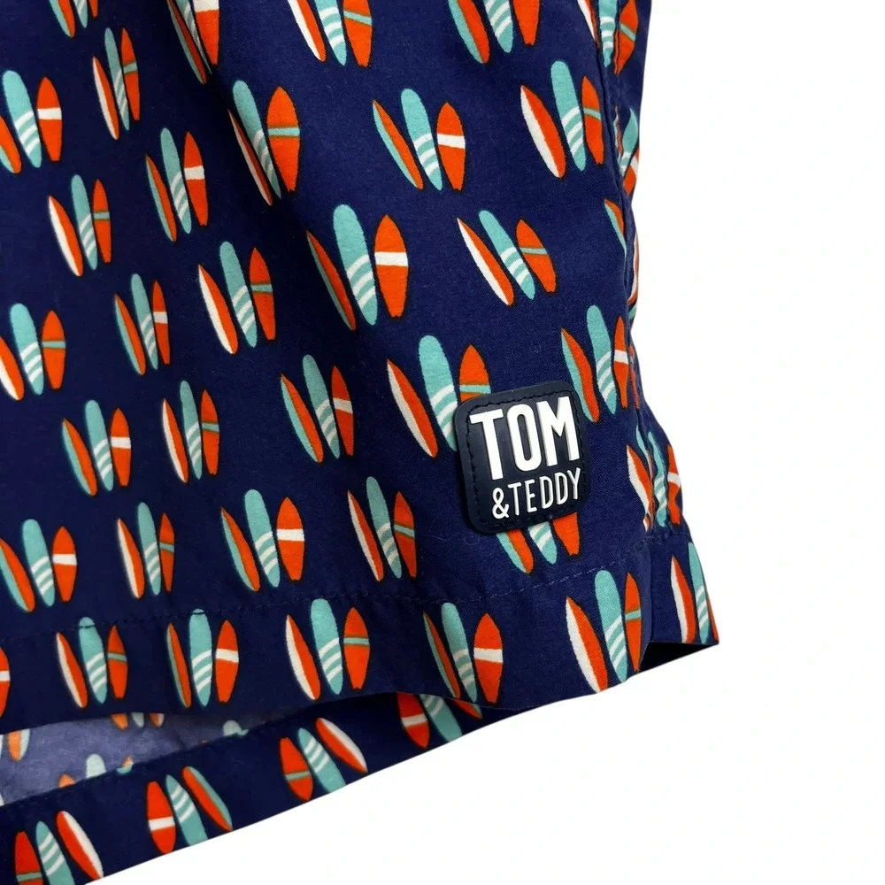 Tom and Teddy men swim