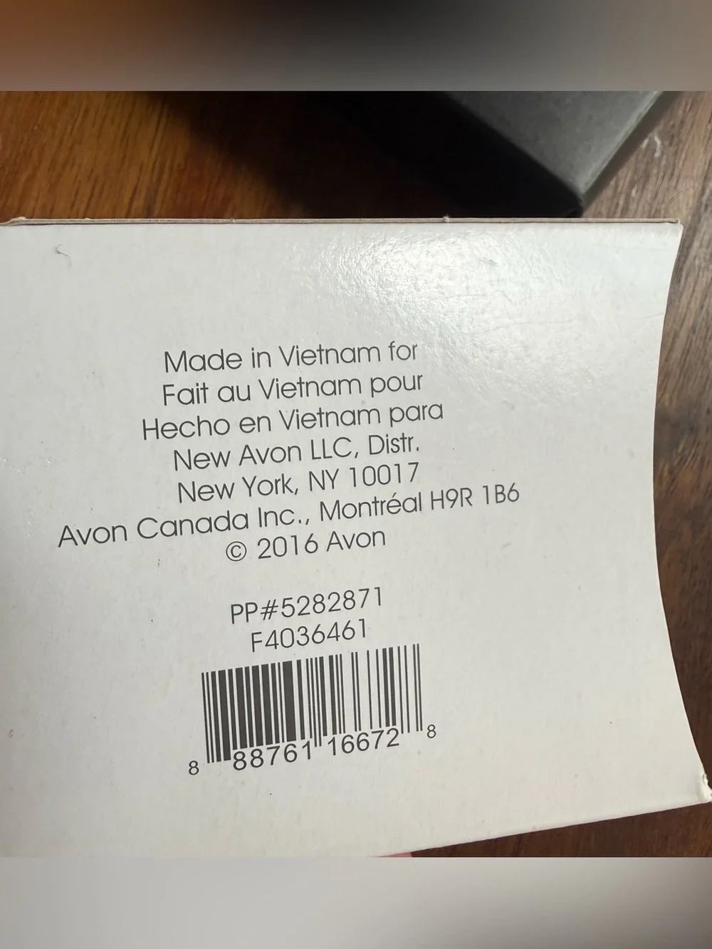 Avon new box