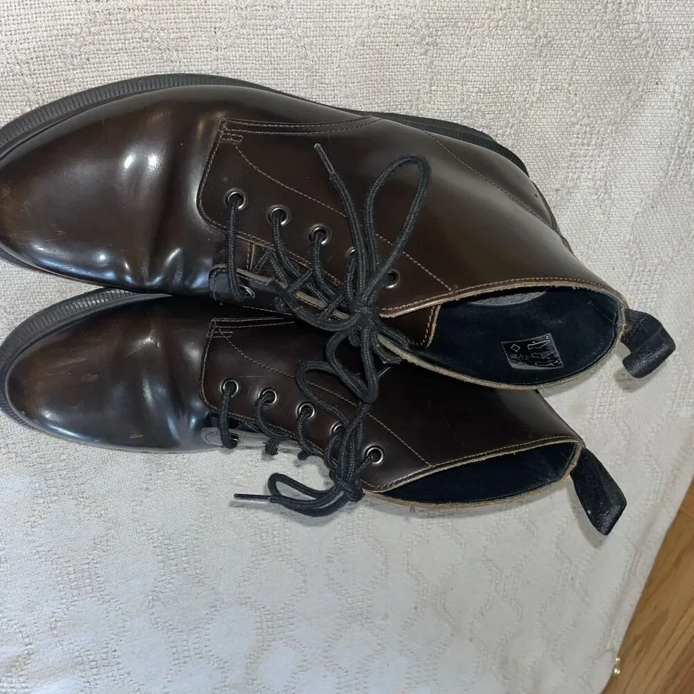 Dr. Martens Women’s Ankle Boots Size 11 M Brown Leather Workwear Activewear