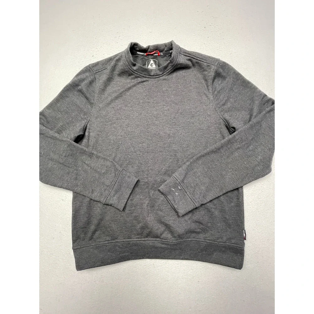 Gerry Sweatshirt Polyester Blend Dark Gray Medium Mens