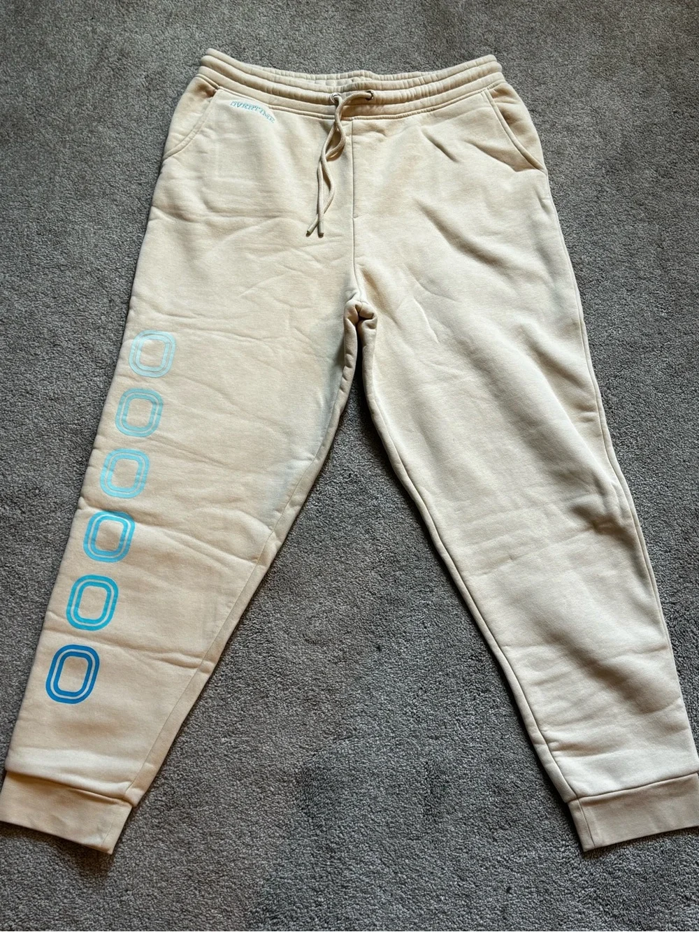 Overtime cream joggers