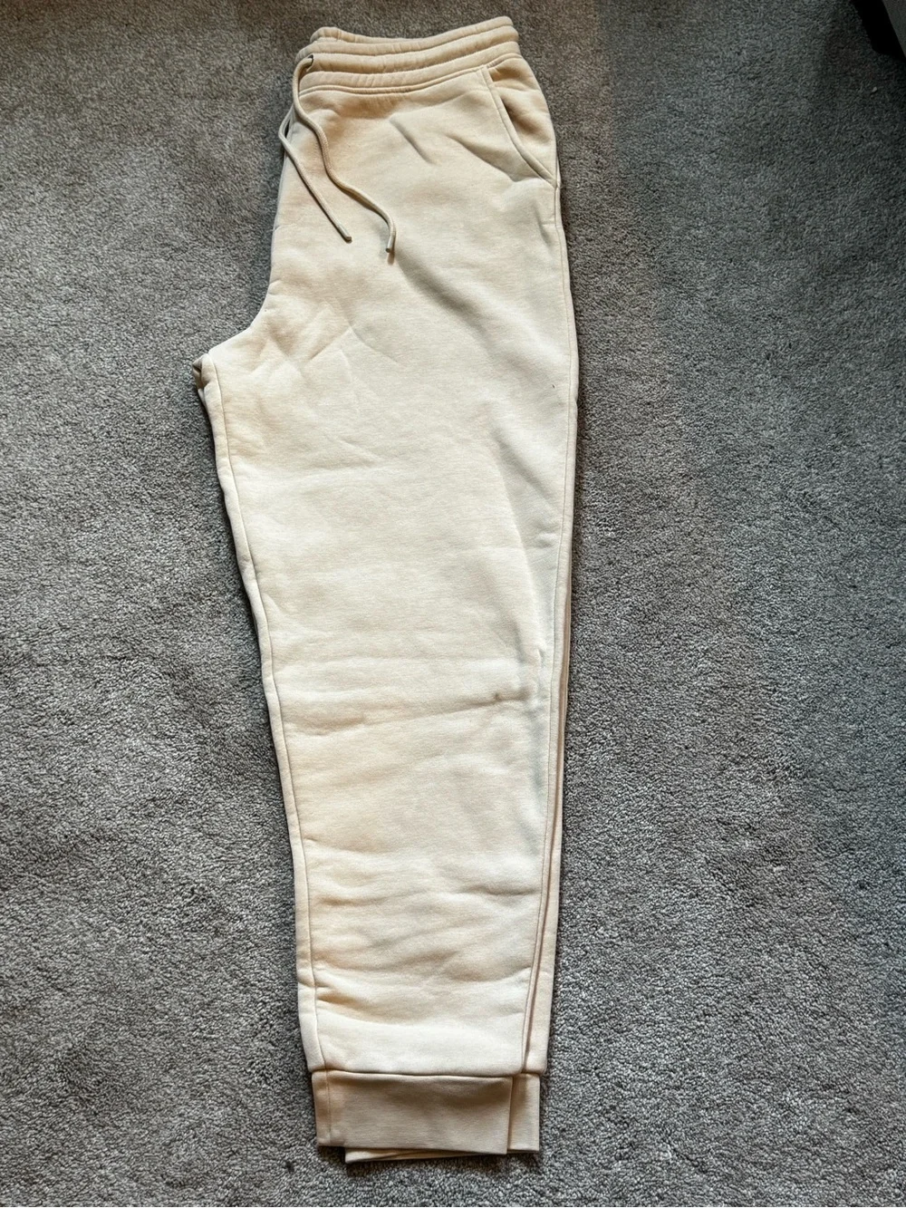 Overtime cream joggers