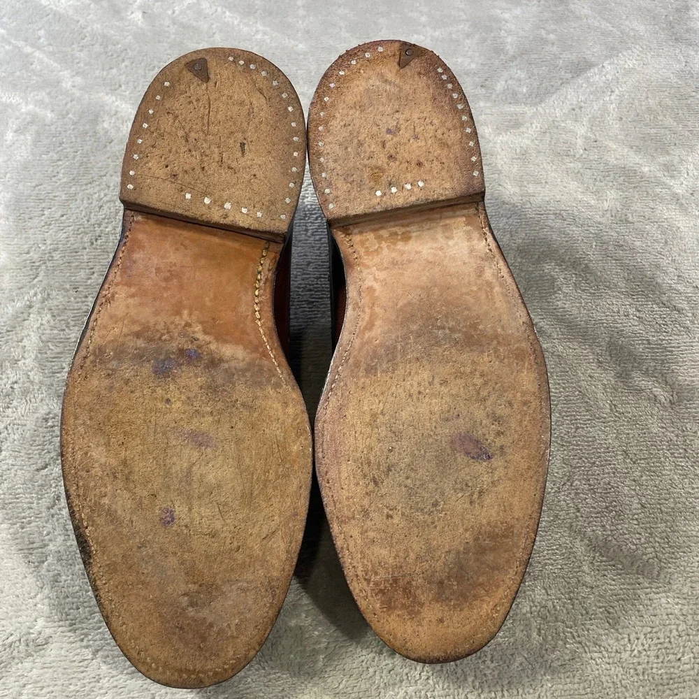 Johnston & Murphy measurements heel