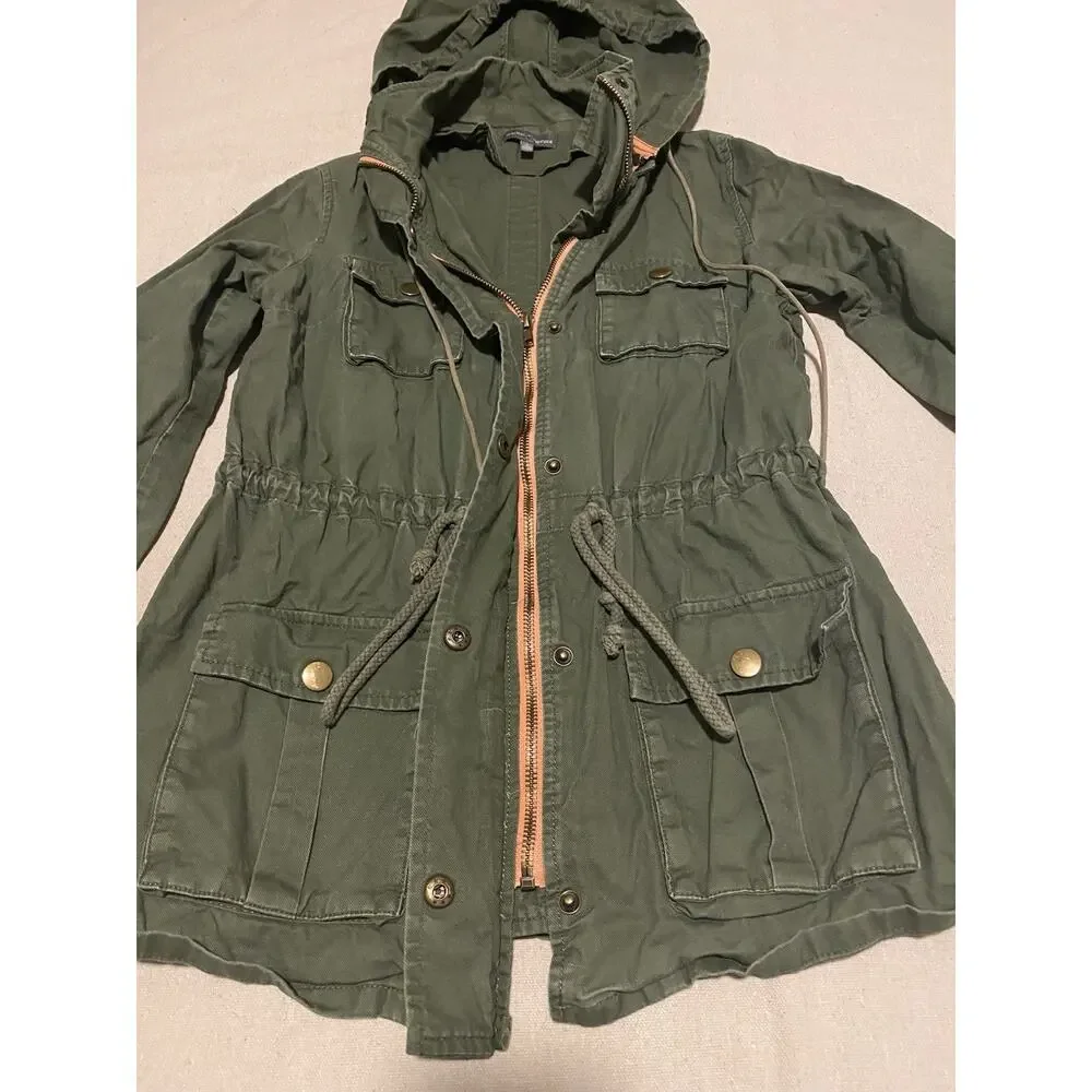 Market Spruce Green Anorak Hooded Utility Jacket Small Twilightcore Y2K Military
