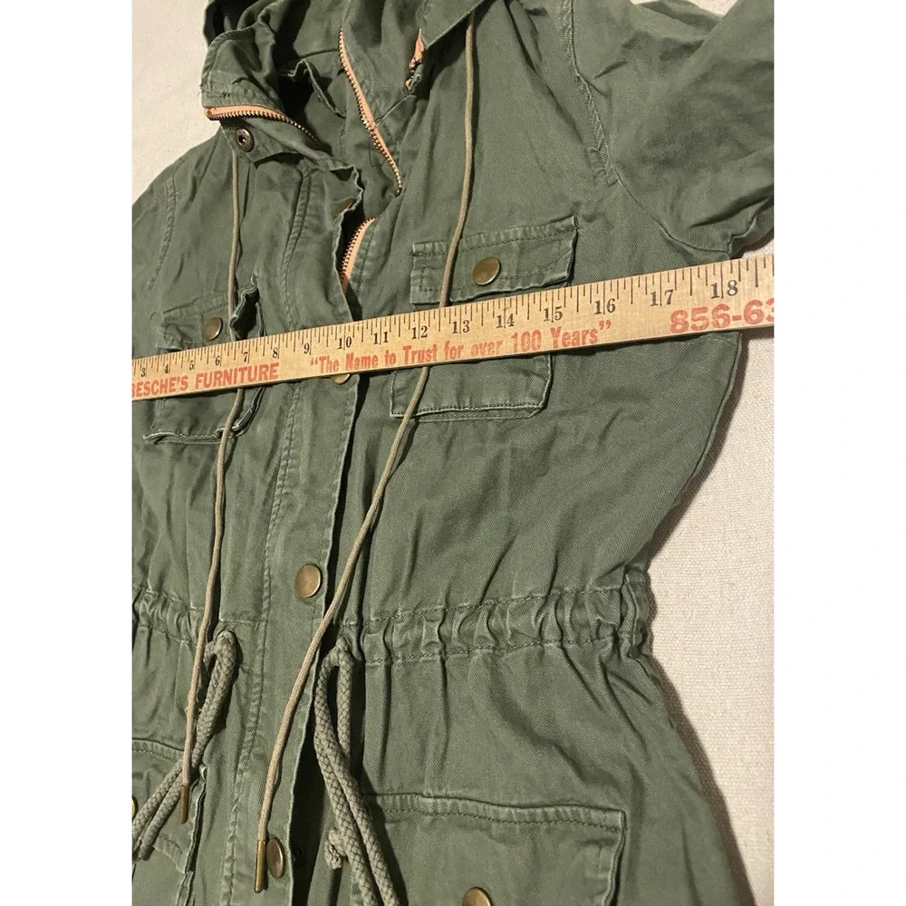 Market Spruce Green Anorak Hooded Utility Jacket Small Twilightcore Y2K Military