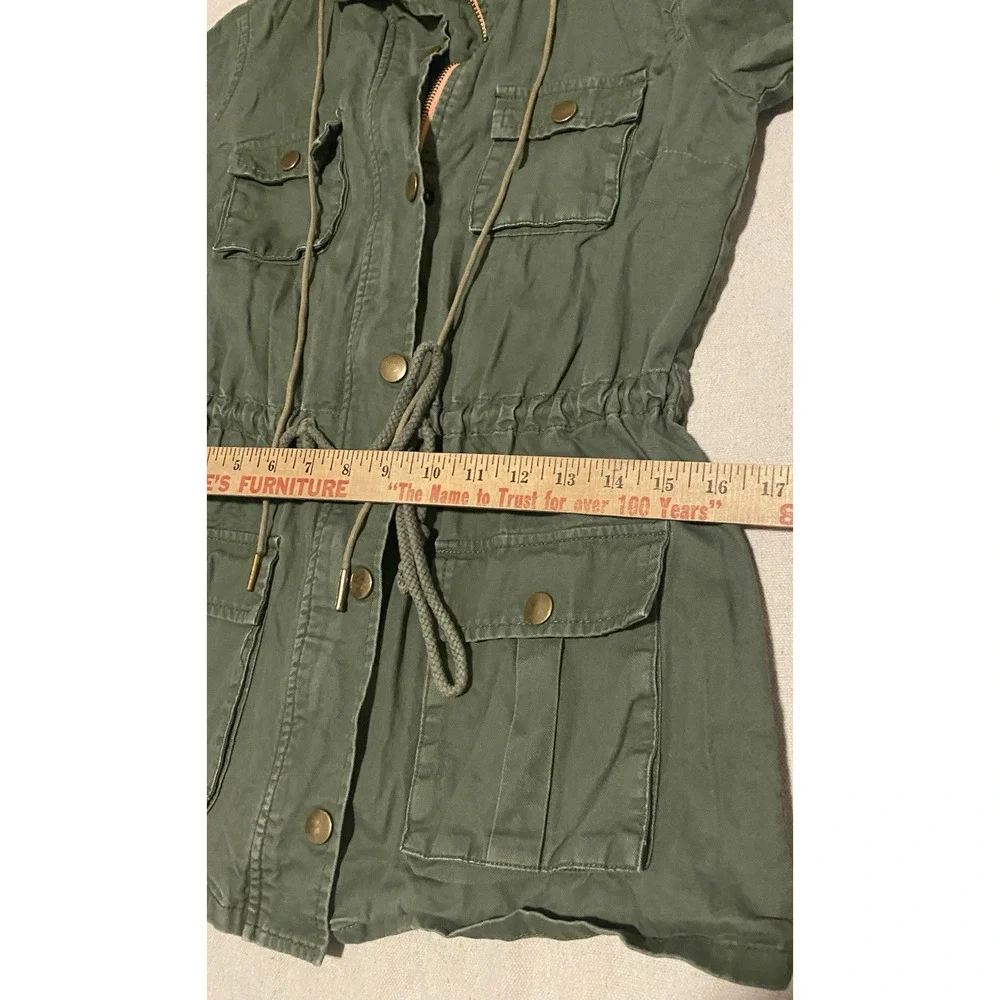Market Spruce Green Anorak Hooded Utility Jacket Small Twilightcore Y2K Military
