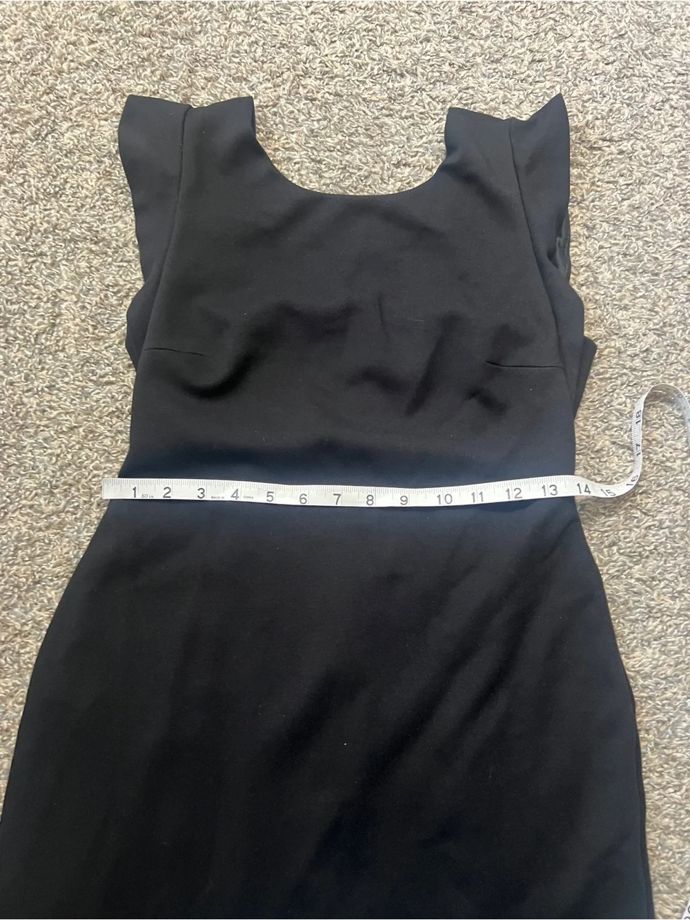 Bailey 44 Chic Black Ruffle-Sleeve Mini‎ Dress
