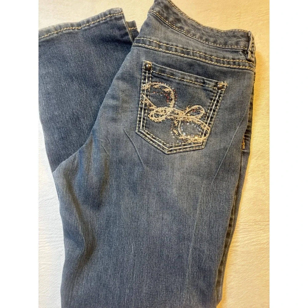 Nine West Jeans Women's Size 32/14 Date‎ Night Fit Studded Pockets Missy