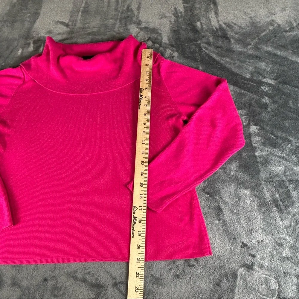 VTG Tailor B Moss Sweater Y2K Cowl‎ Neck Large Pink Retro Barbiecore
