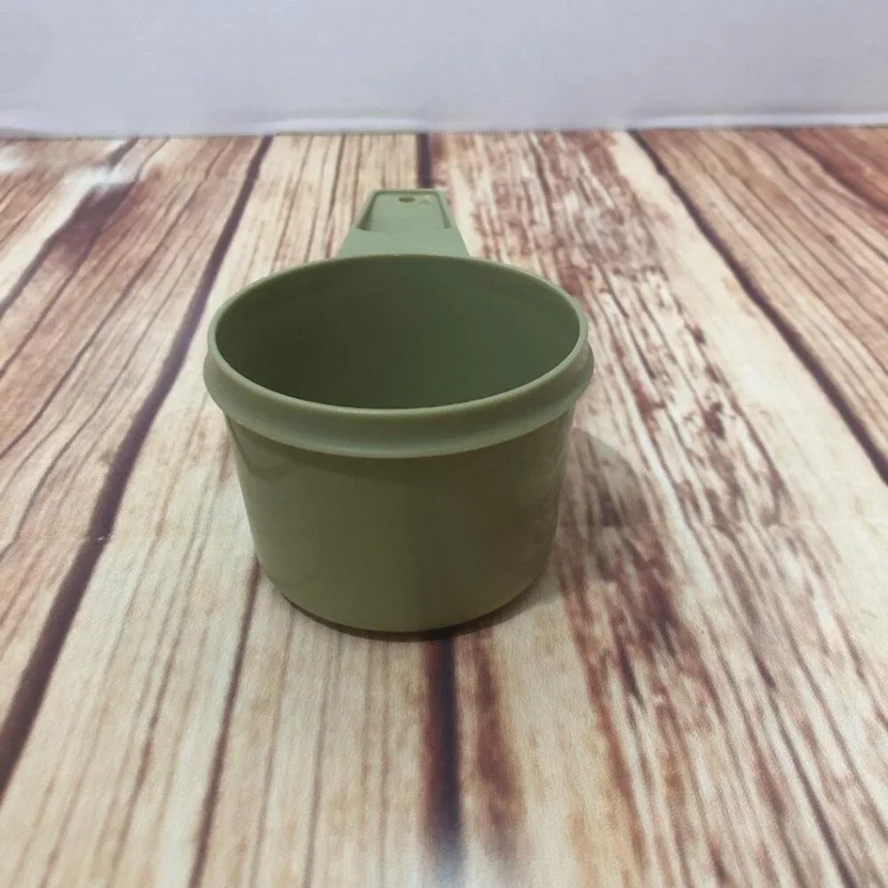 Vintage Tupperware Avocado Green Nesting Measuring Cup 3/4 CUP Replacement 762-5