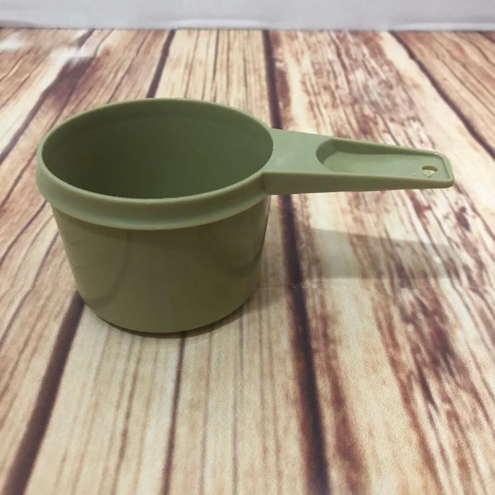 Vintage Tupperware Avocado Green Nesting Measuring Cup 3/4 CUP Replacement 762-5