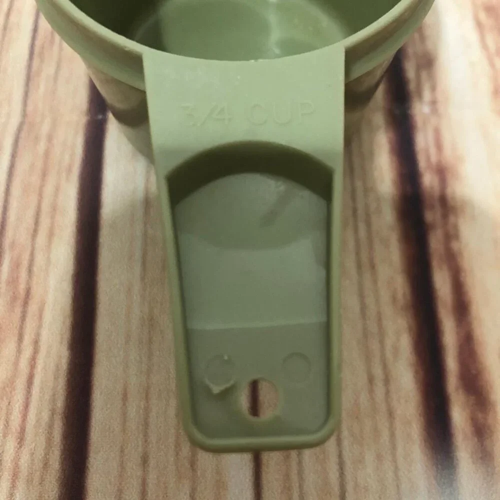 Vintage Tupperware Avocado Green Nesting Measuring Cup 3/4 CUP Replacement 762-5