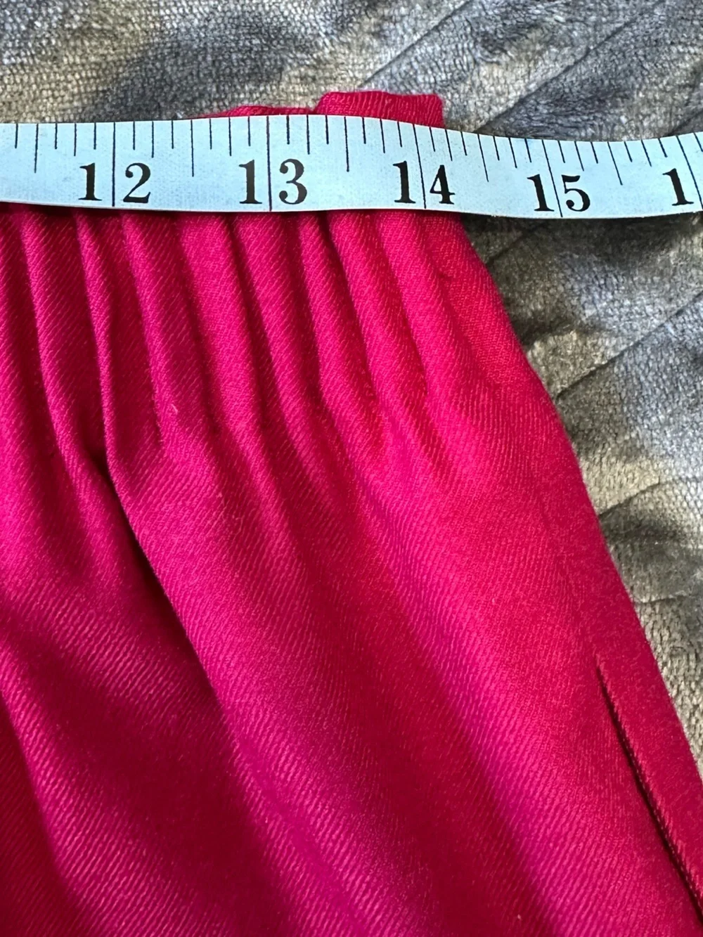 J. Crew Sidewalk City Skirt Magenta Wool Pull On with Pockets 6