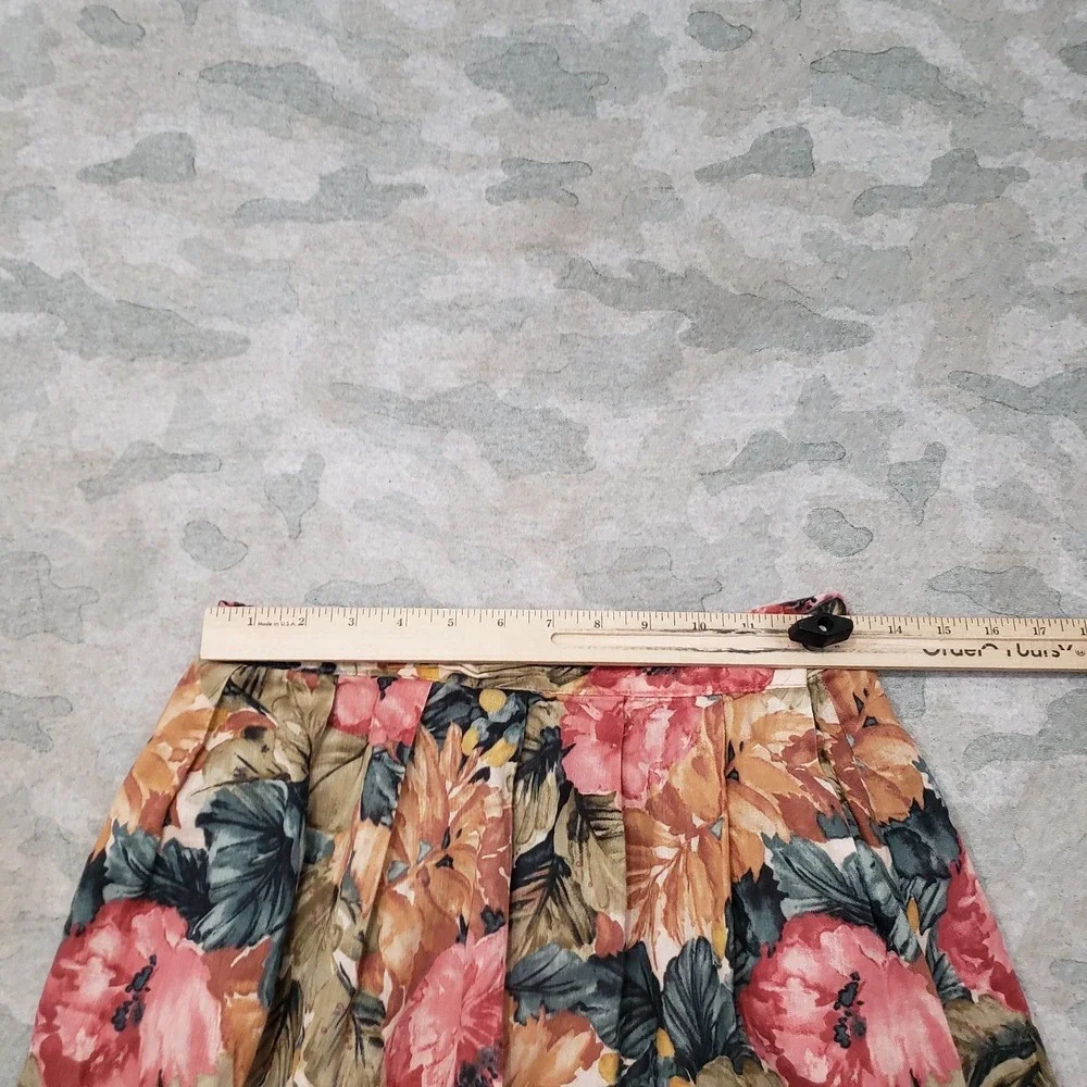 Vintage Orvis Skirt Womens 8 Multicolor Maxi Outdoors‎