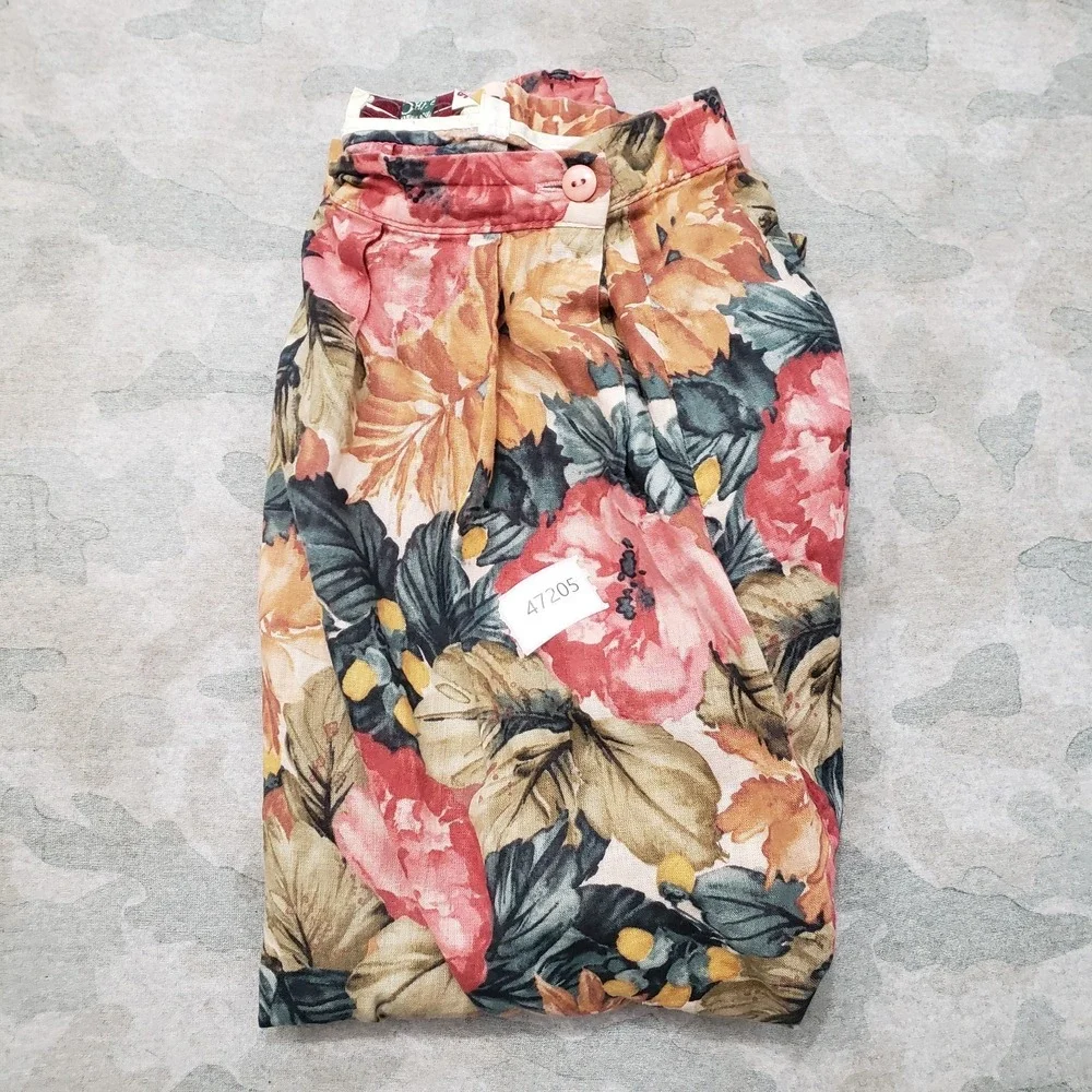 Vintage Orvis Skirt Womens 8 Multicolor Maxi Outdoors‎