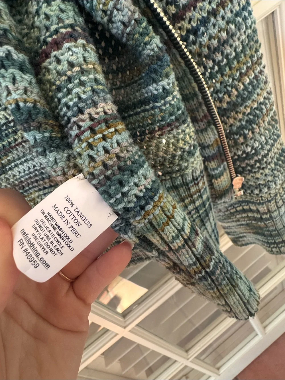 NSF textured knit