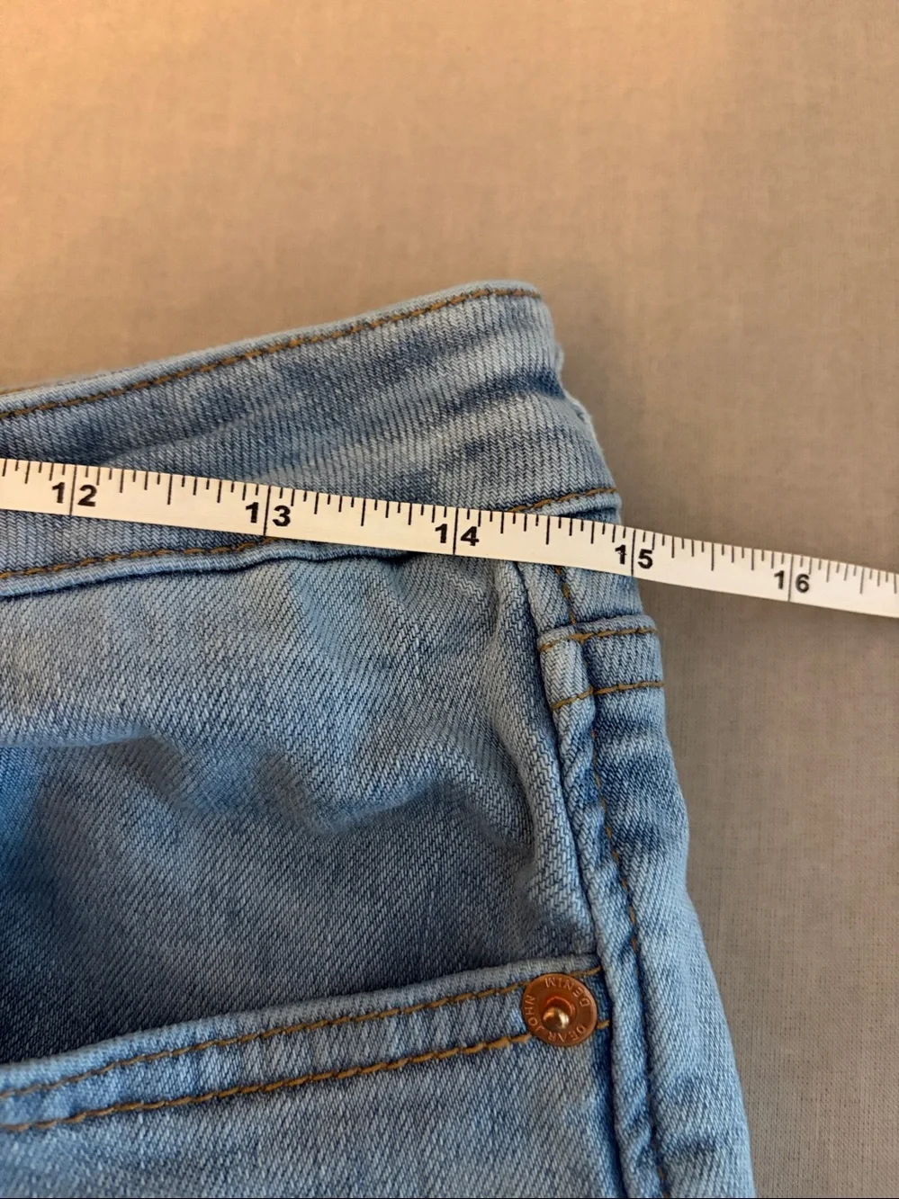 Dear John size destructed style
