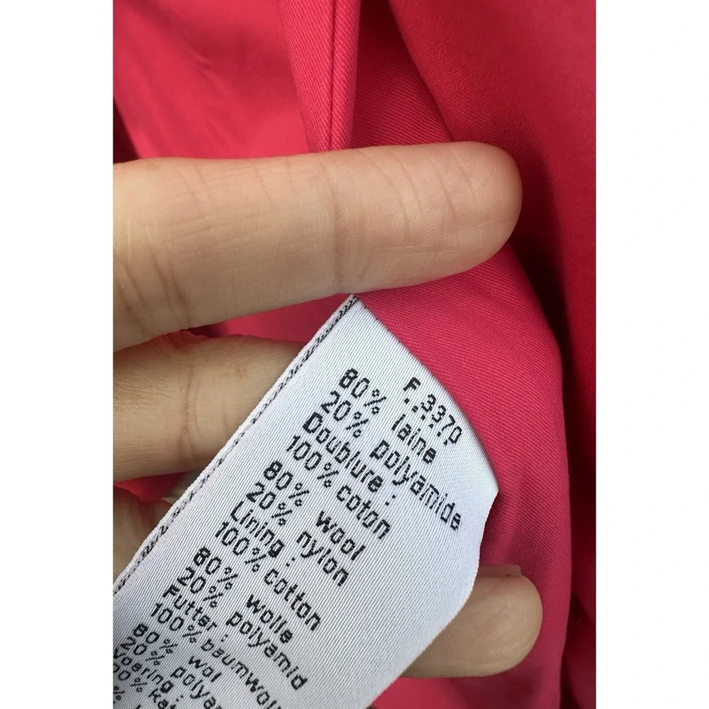 Lacoste wool red