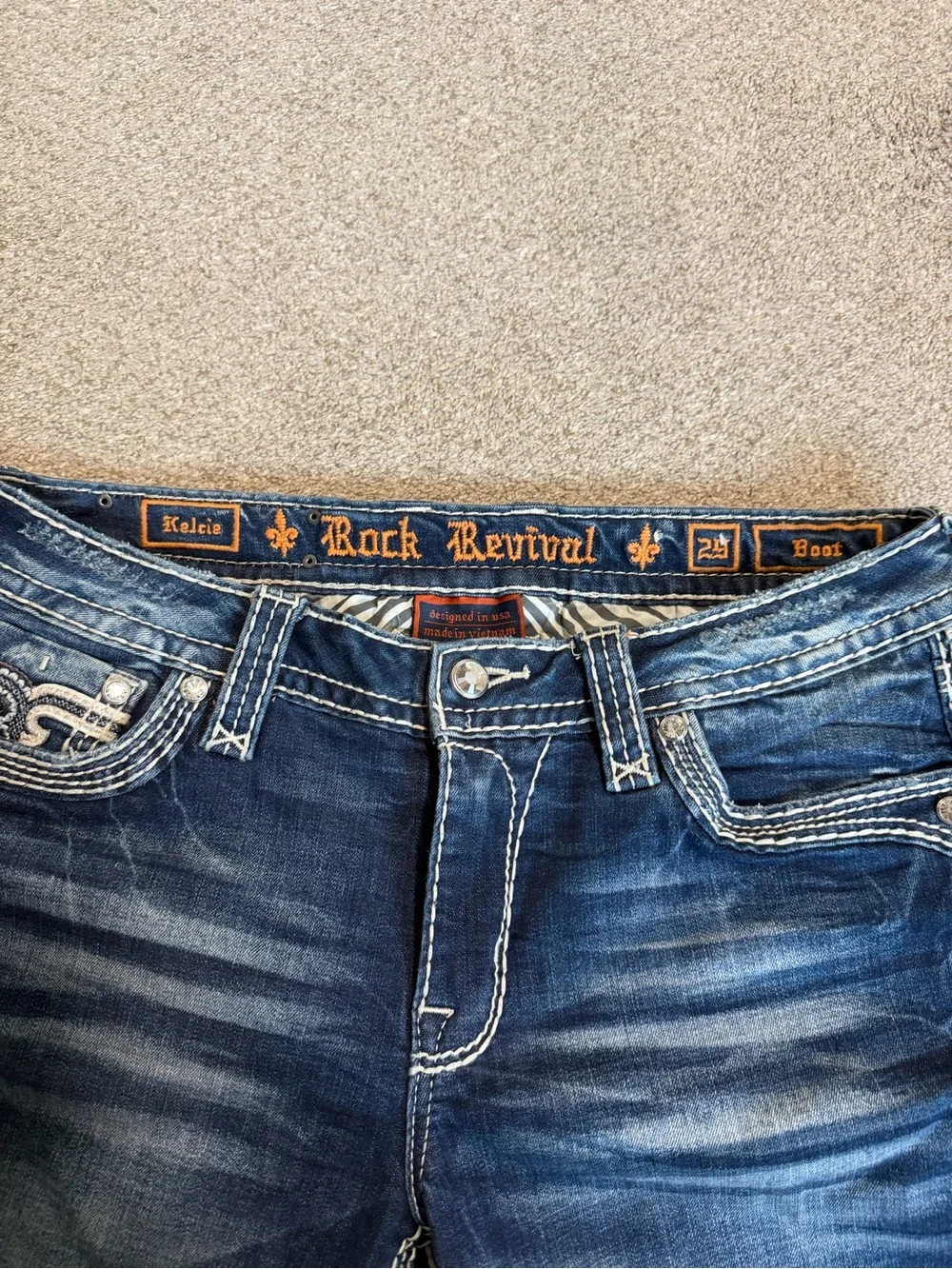 Rock Revival stylish subtle embellished