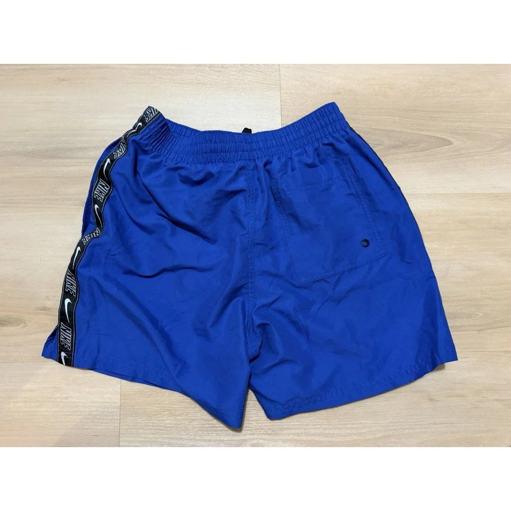 Nike Men's 5-Inch Swim Volley Shorts Trunks Swimwear Size Small Blue NWT
