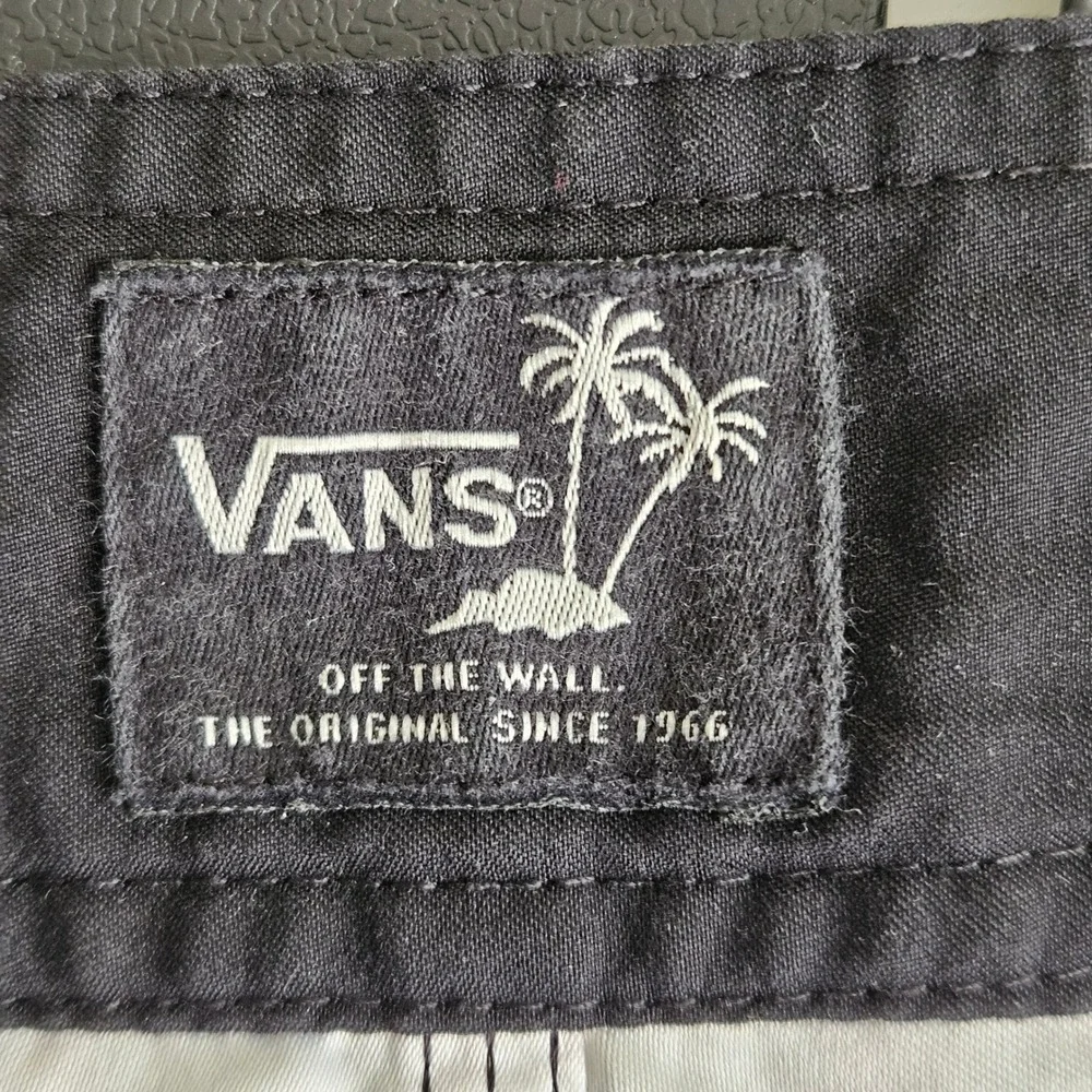 Vans Retro Beer Label Board Shorts Mens 30 (32) All Over Print Swim Trunks