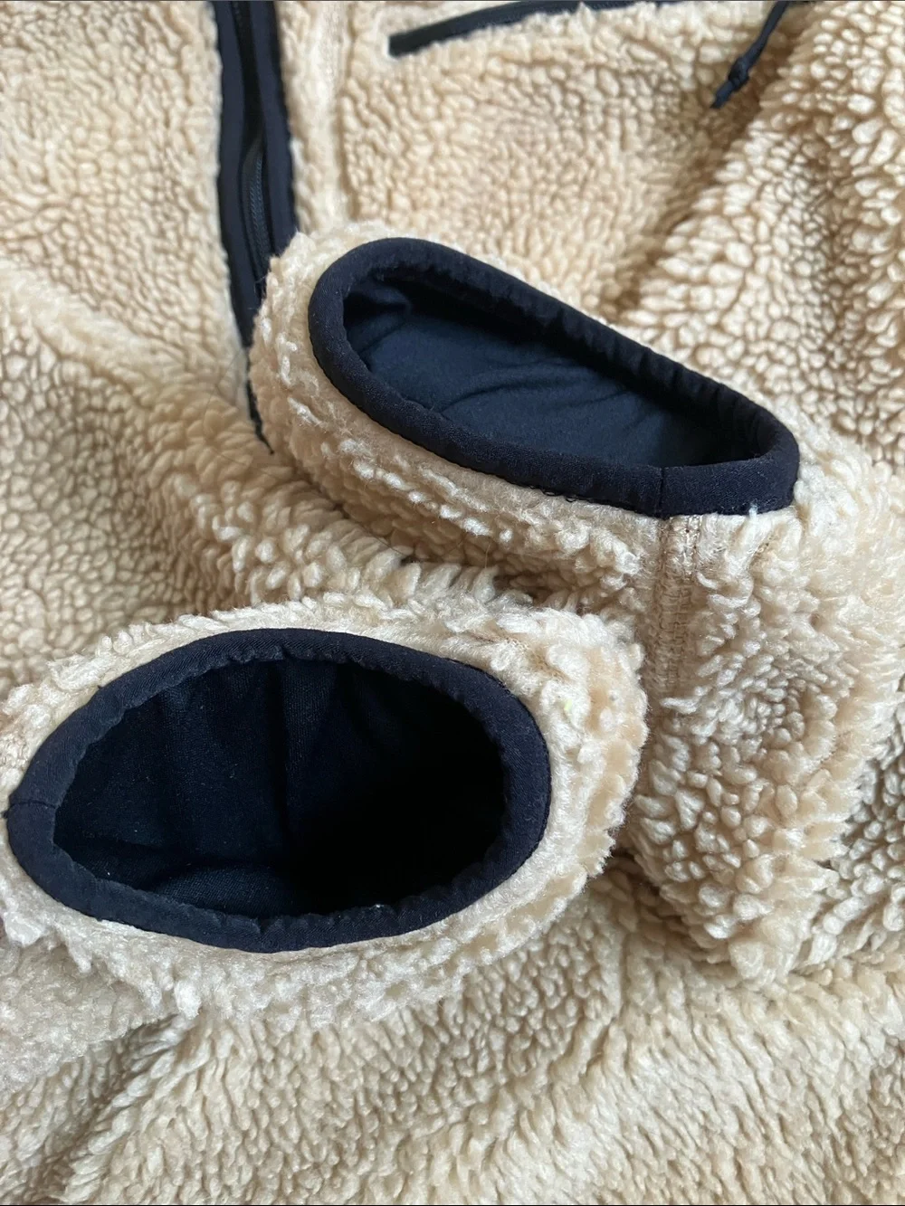 The North Face thick sherpa