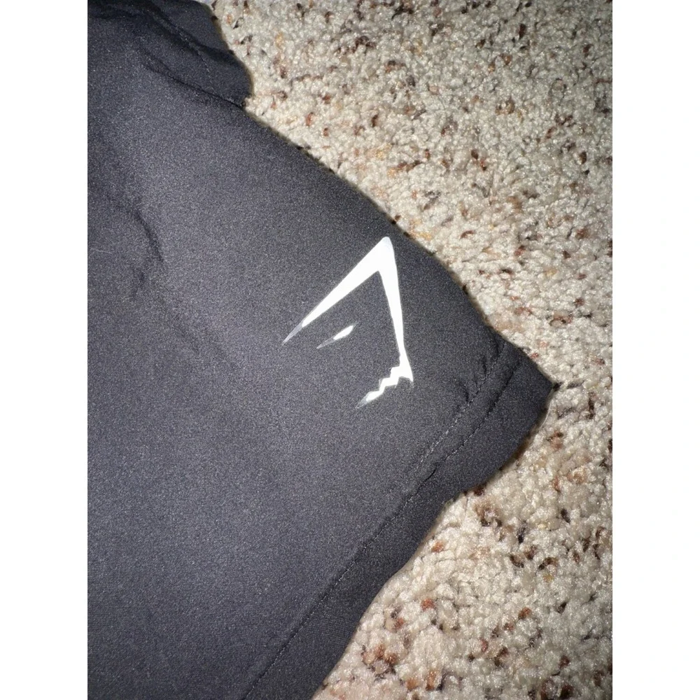 Gymshark Black Athletic Shorts Womens XS Logo Gym Workout Training‎