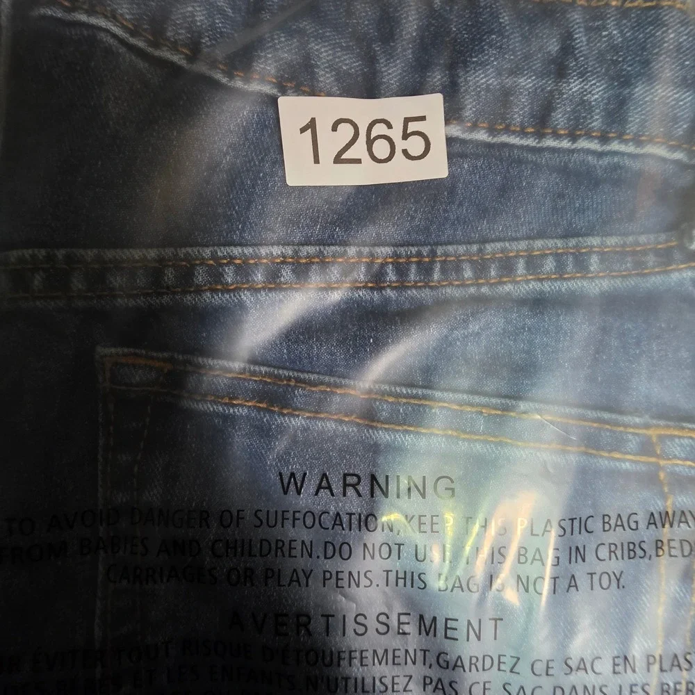 Old Navy Boys Straight Built-In Tough Jeans Medium Wash Size 16