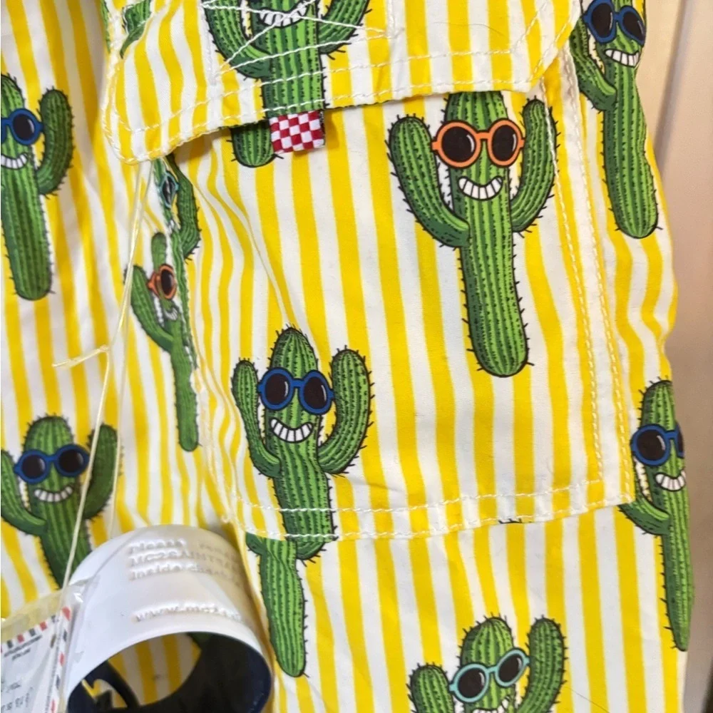 MC2 saint birth Cactus print swim shorts