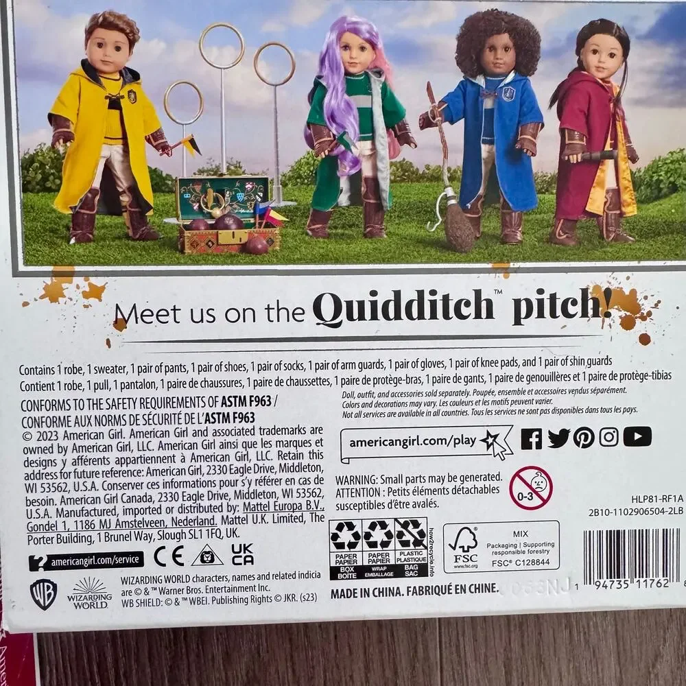 American Girl includes separate