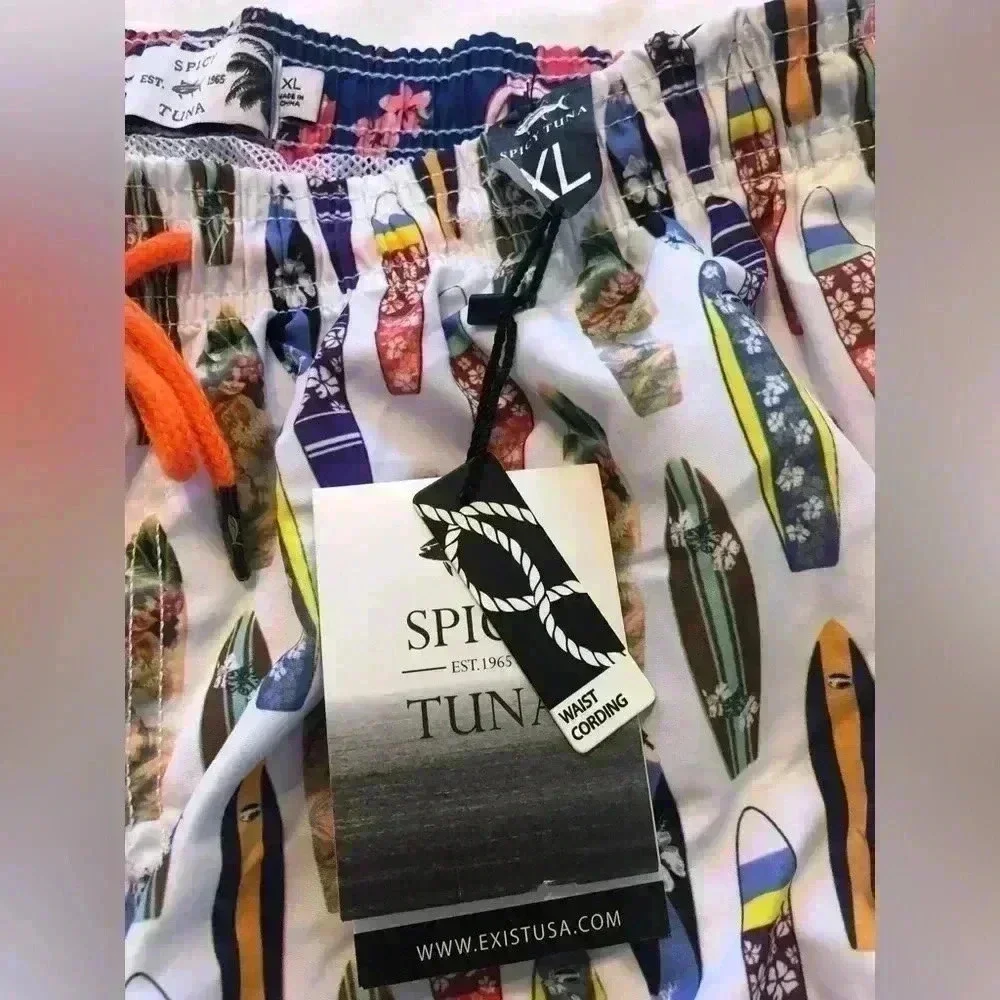 spicy tuna surfboard print