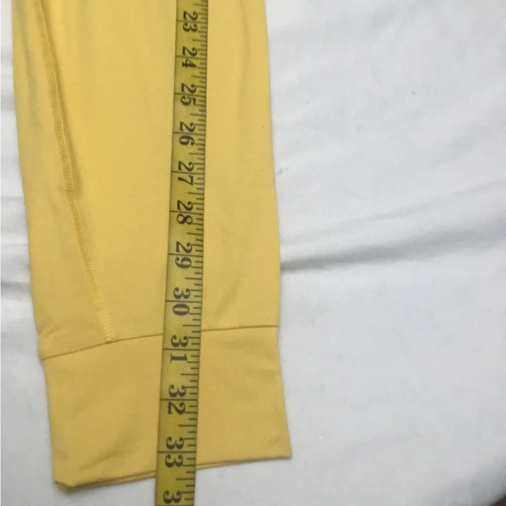 POLO RALPH LAUREN Yellow Zip Up Sweater with High Collar