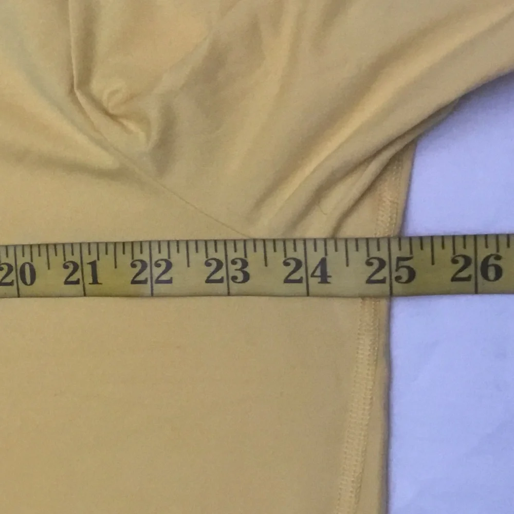 POLO RALPH LAUREN Yellow Zip Up Sweater with High Collar