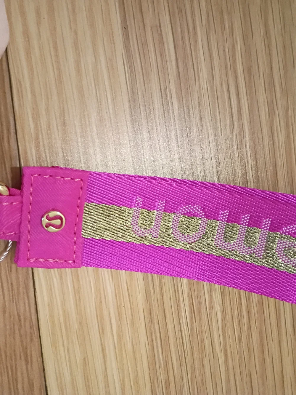 Llululemon athletica Hot Pink belt Bag And Dual Pouch Wristlet Set