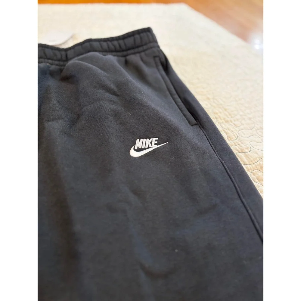Nike Sportswear Standard Joggers Men's Black‎ Tapered Leg Sweatpants Size XXL