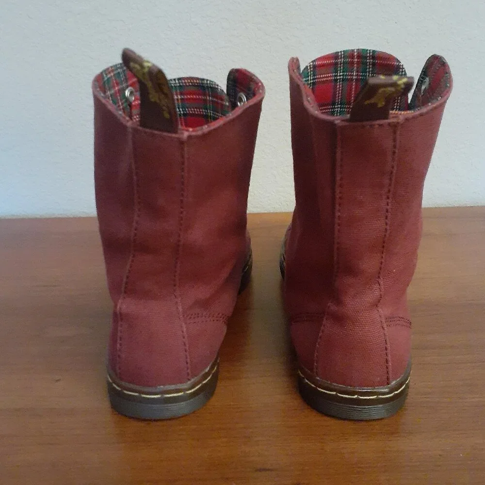 Dr. Martens canvas cherry