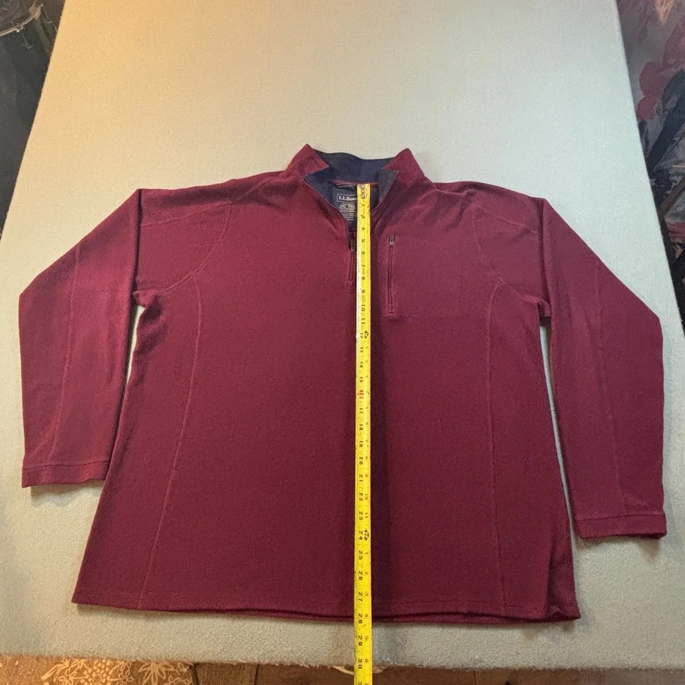 L.L. Bean zip pullover fleece