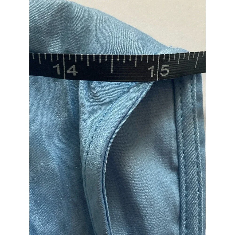 Vince Camuto Top XL Light Blue Sleeveless Lightweight Good Condition Relaxed